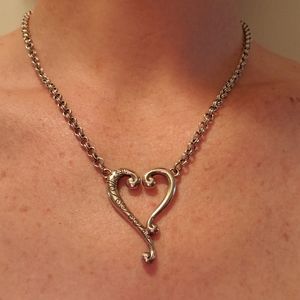 Brighton Open Heart Tuscan short Necklace